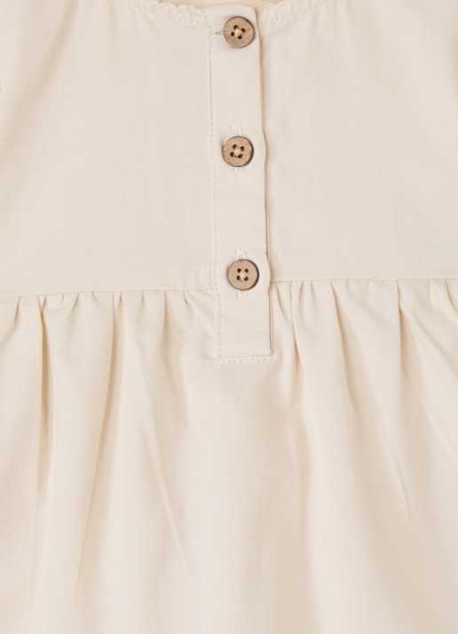 Lil 'Atelier NBFLolia tuniekjurk - detail 3 creme