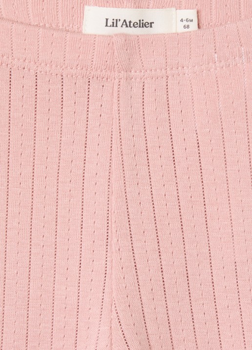Lil 'Atelier NBFRachel legging met stretch - detail 3 roze