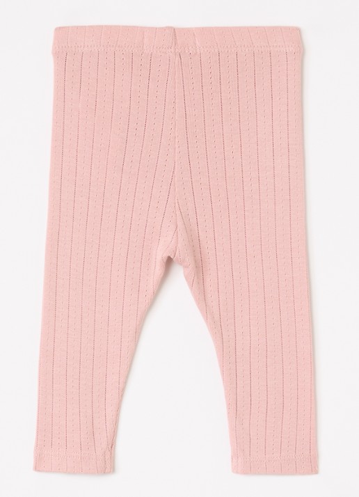 Lil 'Atelier NBFRachel legging met stretch - voorkant 2 roze