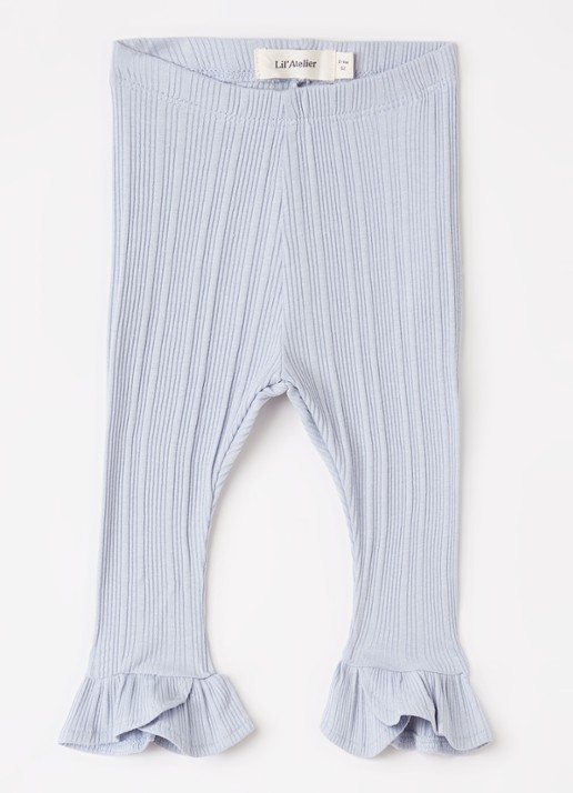 Lil 'Atelier NBFTansy legging met ribstructuur