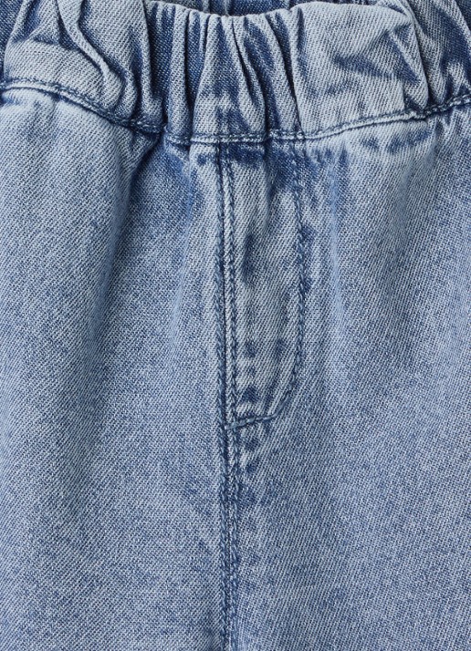 Lil 'Atelier NBFTaya straight leg jeans  - detail 3 indigo