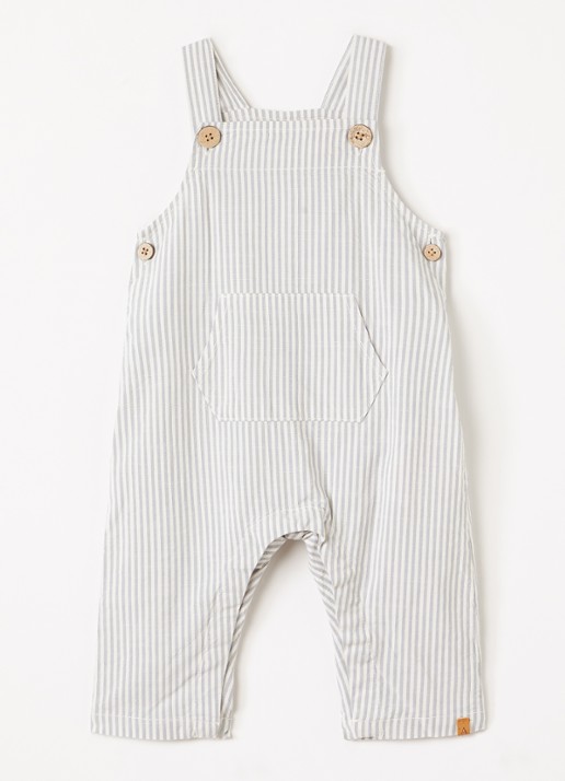 Lil 'Atelier NBMdarko loose fit tuinbroek met steepprint