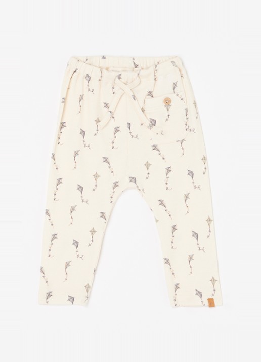 Lil 'Atelier NBMGavo tapered fit joggingbroek in  katoenblend
