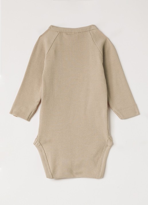 Lil 'Atelier NBMHalli romper met print  - achterkant 3 taupe