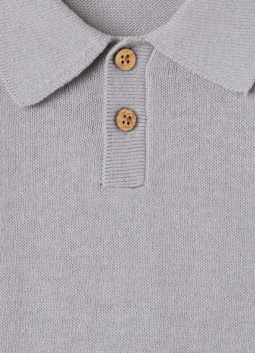 Lil 'Atelier NBMHitos fijngebreide pullover - detail 3 grijs