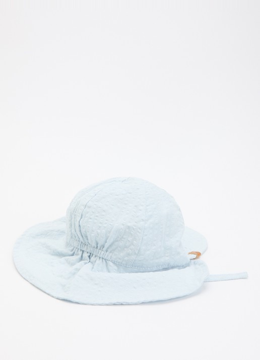 Lil 'Atelier NBMHoman bucket hoed  - detail lichtblauw