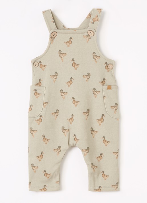 Lil 'Atelier NBMJobo jumpsuit van sweatstof met print