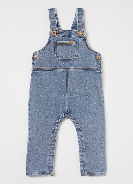 Lil 'Atelier NBMKarole straight fit tuinbroek van denim