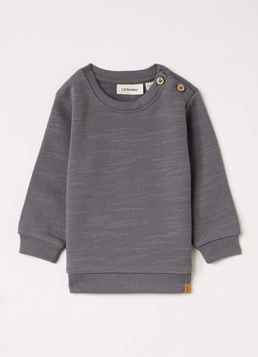 Lil 'Atelier NBMKavens sweater met gemêleerd dessin