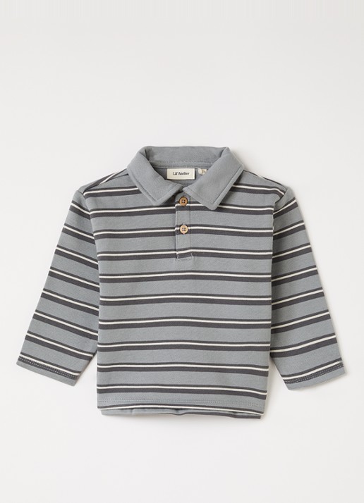Lil 'Atelier NBMKilano polo met streepprint
