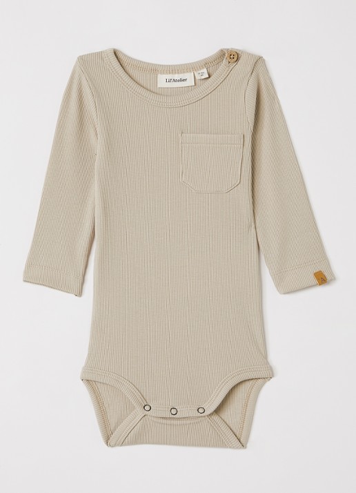 Lil 'Atelier NBMLago romper met ribstructuur