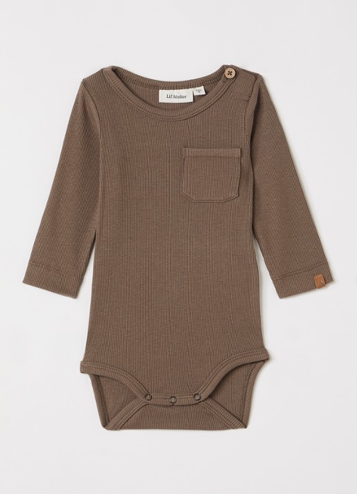 Lil 'Atelier NBMLago romper met ribstructuur