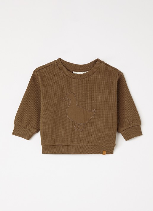 Lil 'Atelier NBMNaffel sweater met structuur