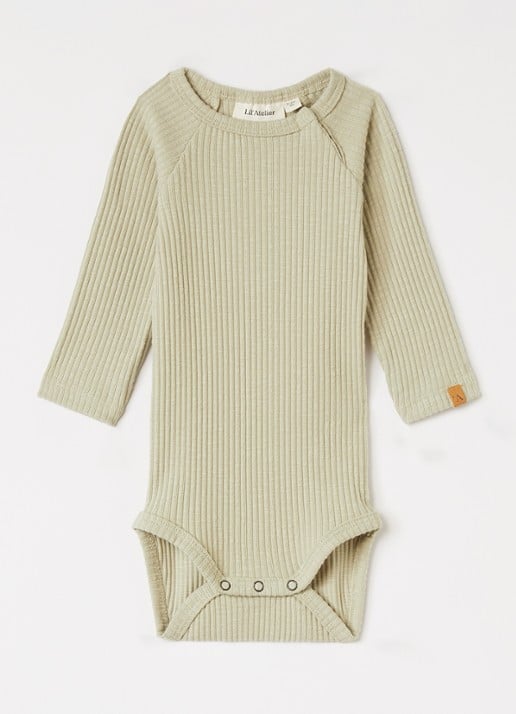 Lil 'Atelier NBMRajo Meb romper met ribstructuur