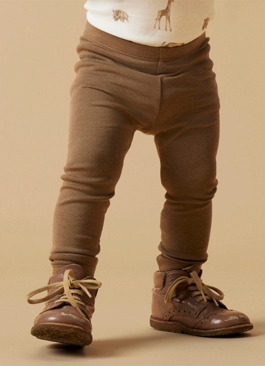 Lil 'Atelier NBNGayo legging - voorkant 2 zand