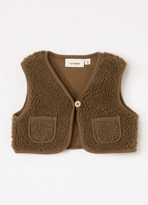 Lil 'Atelier NBNJono gilet van teddy