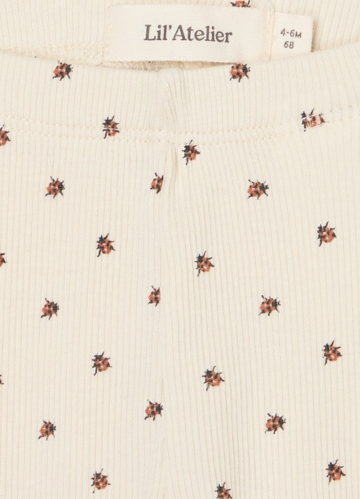 Lil 'Atelier NBNLago legging met print - detail 4 creme