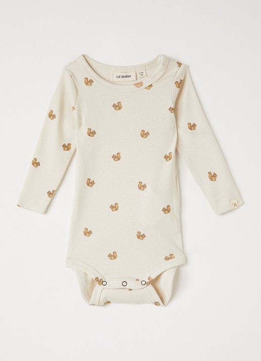 Lil 'Atelier NBNLayo romper met print