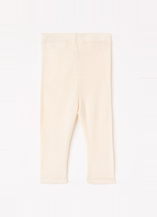 Lil 'Atelier NBNNalu legging in wolblend - voorkant 3 creme