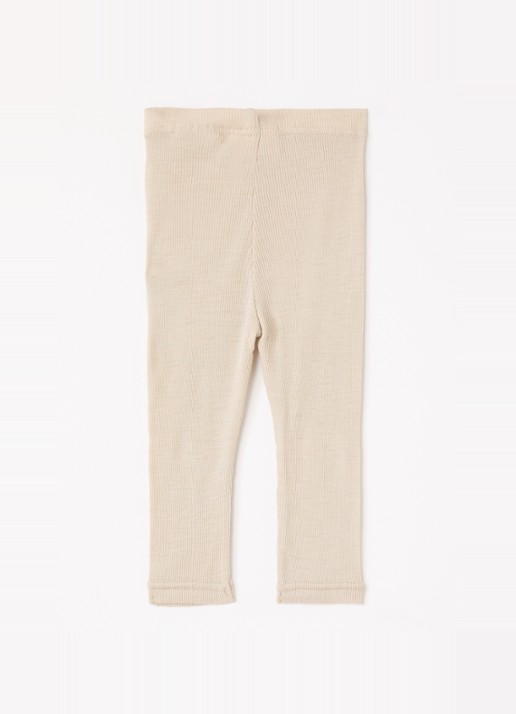 Lil 'Atelier NBNNalu legging in wolblend - voorkant 2 beige
