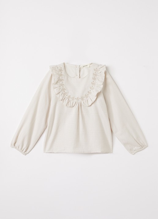 Lil 'Atelier Nmffoley tuniek met ruitdessin
