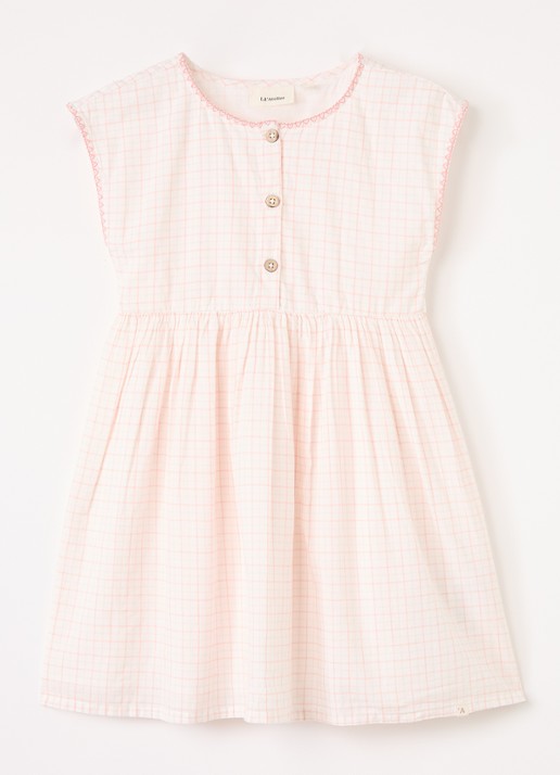 Lil 'Atelier NMFHedda tuniekjurk met ruitdessin