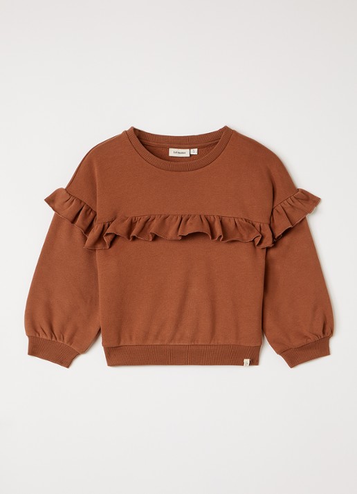 Lil 'Atelier NMFILondon sweater met volant