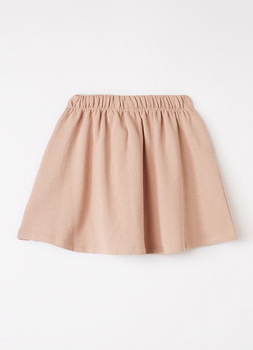 Lil 'Atelier NMFJobo Tia rok met trekkoord - voorkant 3 zalmroze