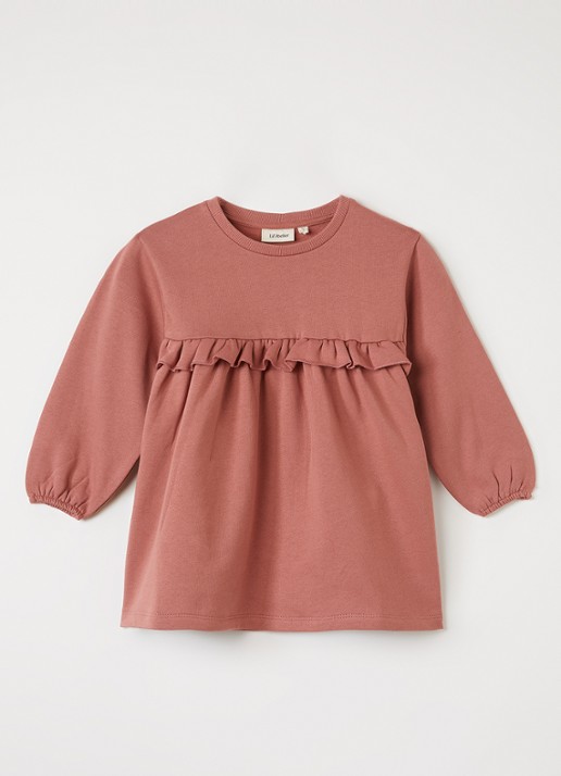 Lil 'Atelier NMFKilano trui-jurk met volant