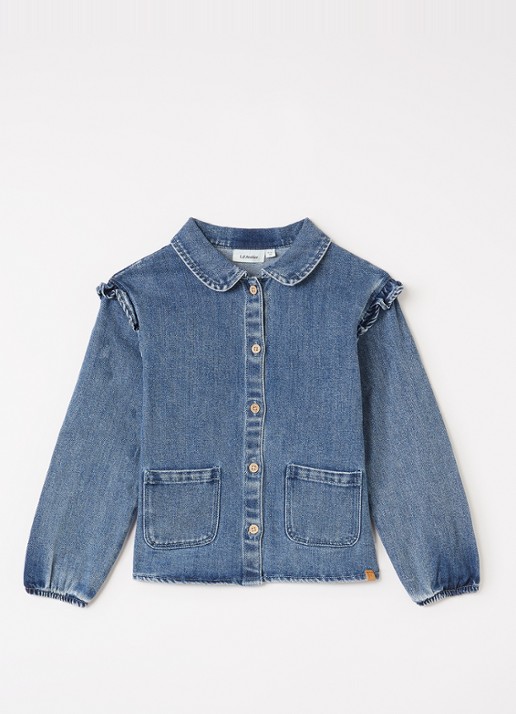 Lil 'Atelier NMFObello blouse van denim