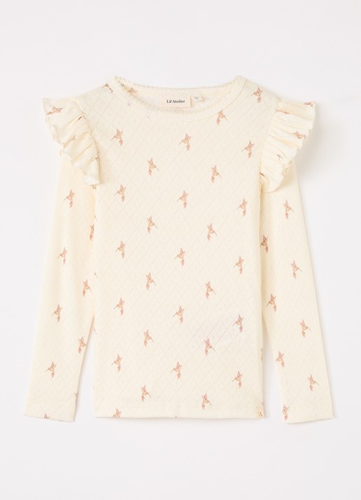 Lil 'Atelier NMFRachello Tyl longsleeve met print