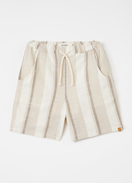 Lil 'Atelier NMMFibert straight fit korte broek