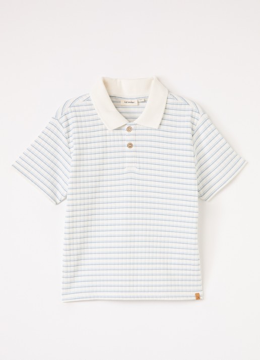 Lil 'Atelier NMMHaldur polo met streepprint