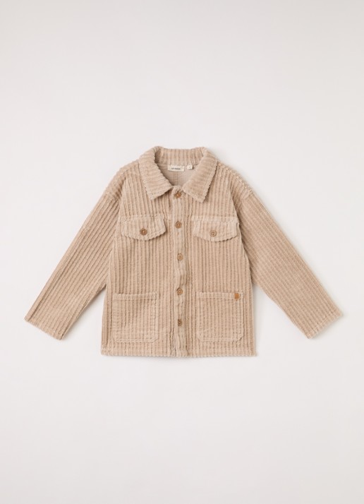 Lil 'Atelier NMMRaul overshirt van corduroy