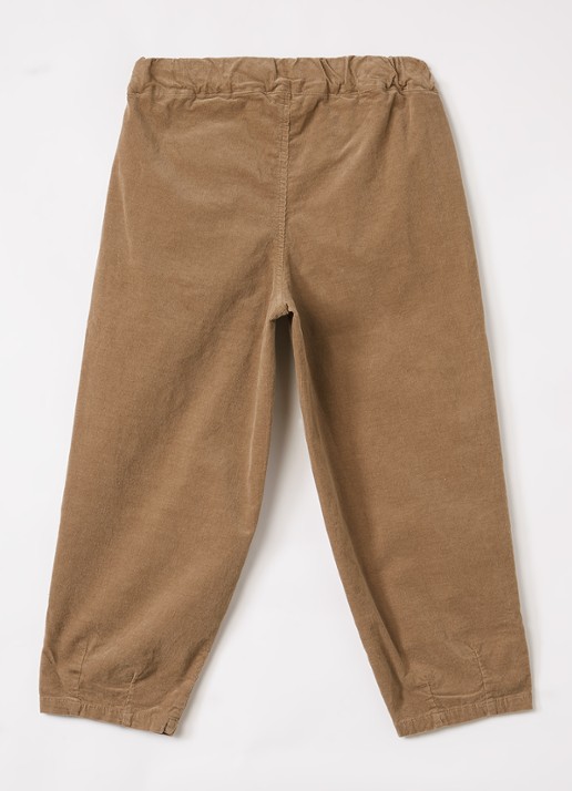 Lil 'Atelier NMMSomba straight fit broek - voorkant 3 zand