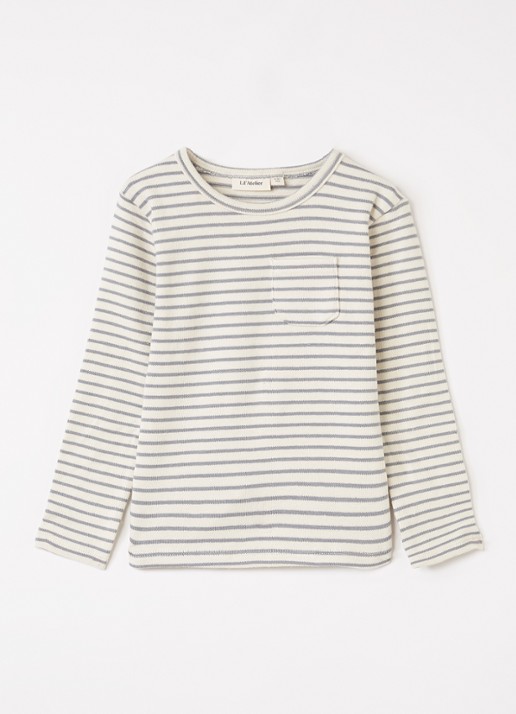 Lil 'Atelier NMMThoro longsleeve met streepprint