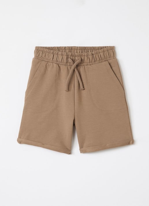 Lil 'Atelier NMNOmas loose fit korte broek met steekzakken