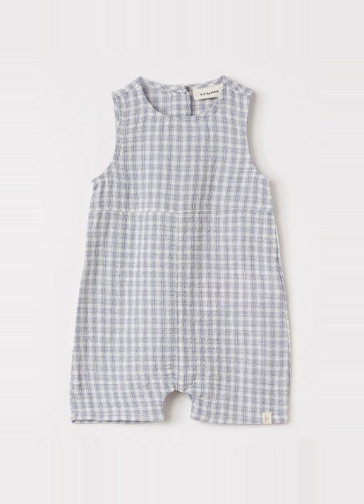 Lil 'Atelier Playsuit met ruitdessin