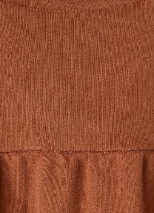 Lil 'Atelier Tapered fit tuinbroek - detail 3 oranjebruin