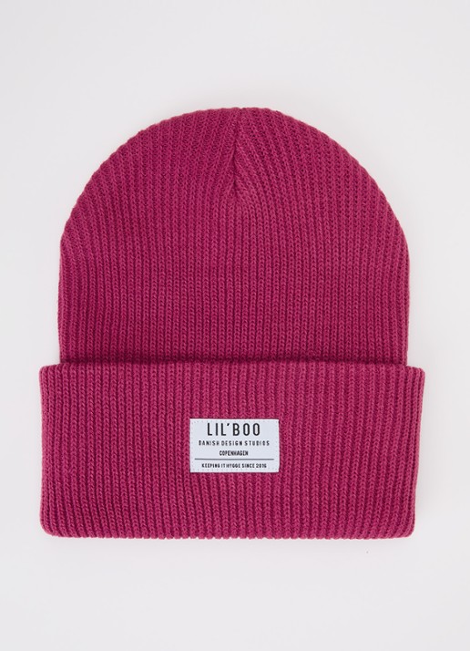 Lil' Boo Hygge grofgebreide muts met logo