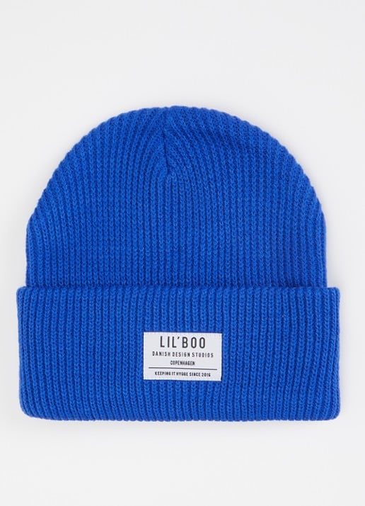Lil' Boo Hygge grofgebreide muts met logo