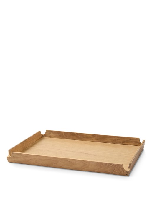 LIND DNA Nupo schaal 28,6 x 36,6 cm - voorkant 4 bruin