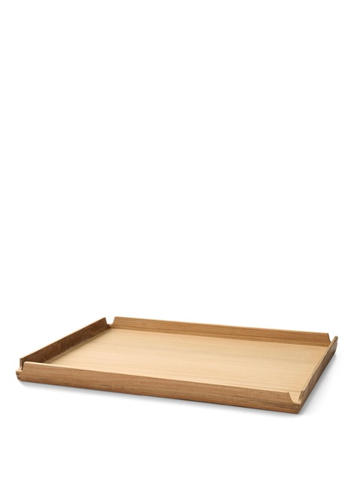 LIND DNA Nupo schaal 47,1 x 37,1 cm - voorkant 2 bruin