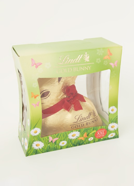Lindt Gold Bunny XL Paashaas melkchocolade 1 kg - voorkant 2 undefined