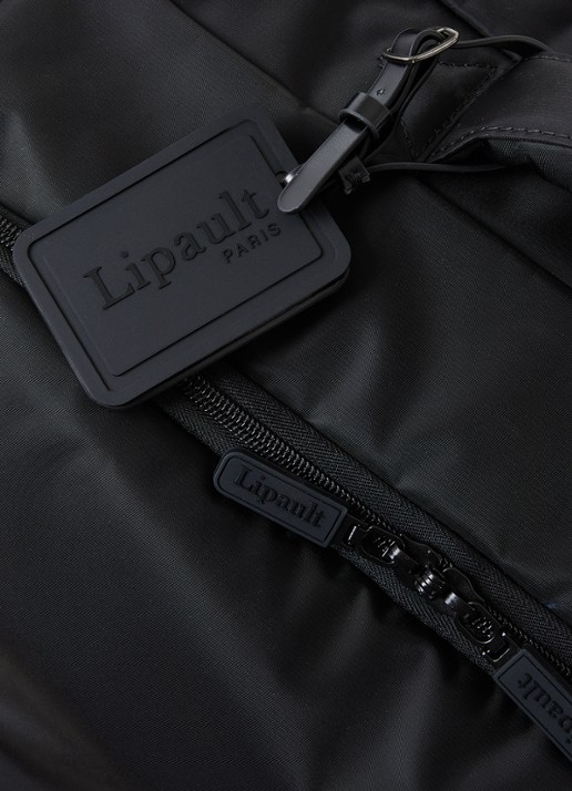 Lipault Lipault PLUME MEDIUM TRIP BLAC - detail 4 zwart