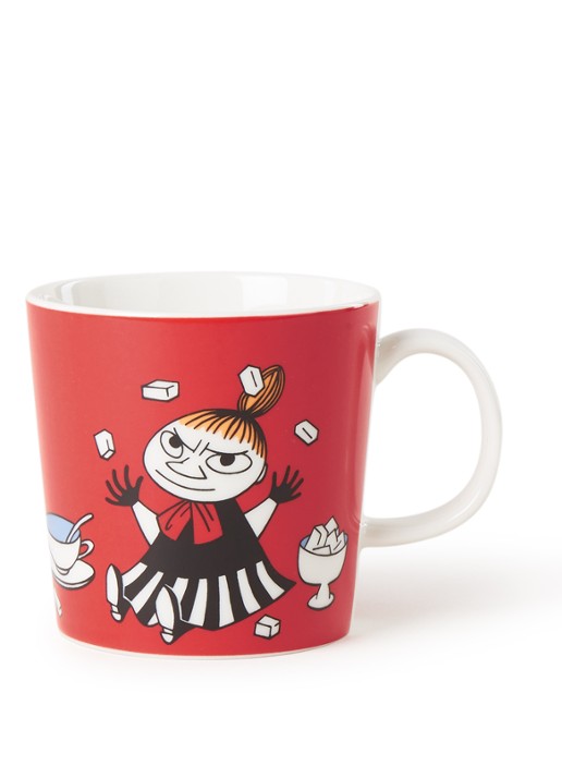 Little My Moomin kopje 30 cl - voorkant steenrood