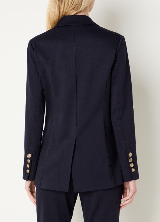 Liu Jo Blazer met opgestikte zakken - achterkant 3 donkerblauw