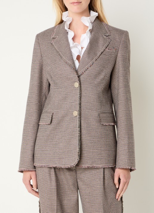 Liu Jo Blazer met pied-de-poule dessin
