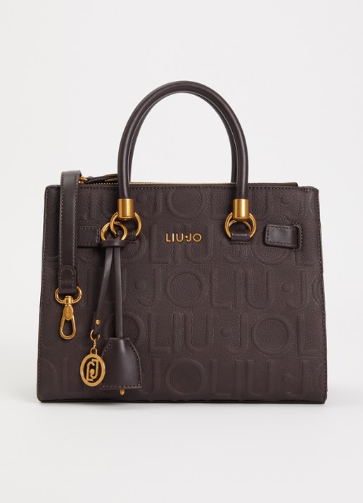Liu Jo Boston handtas met logoprint en tasbedel