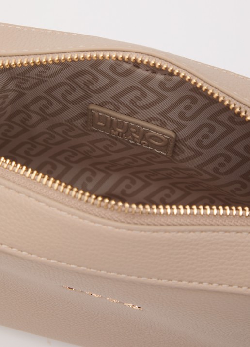 Liu Jo Crossbodytas met logo en verstelbare schouderriem  - detail 2 creme